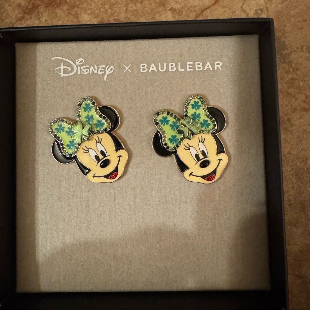 Disney x BaubleBar Minnie Mouse Earrings